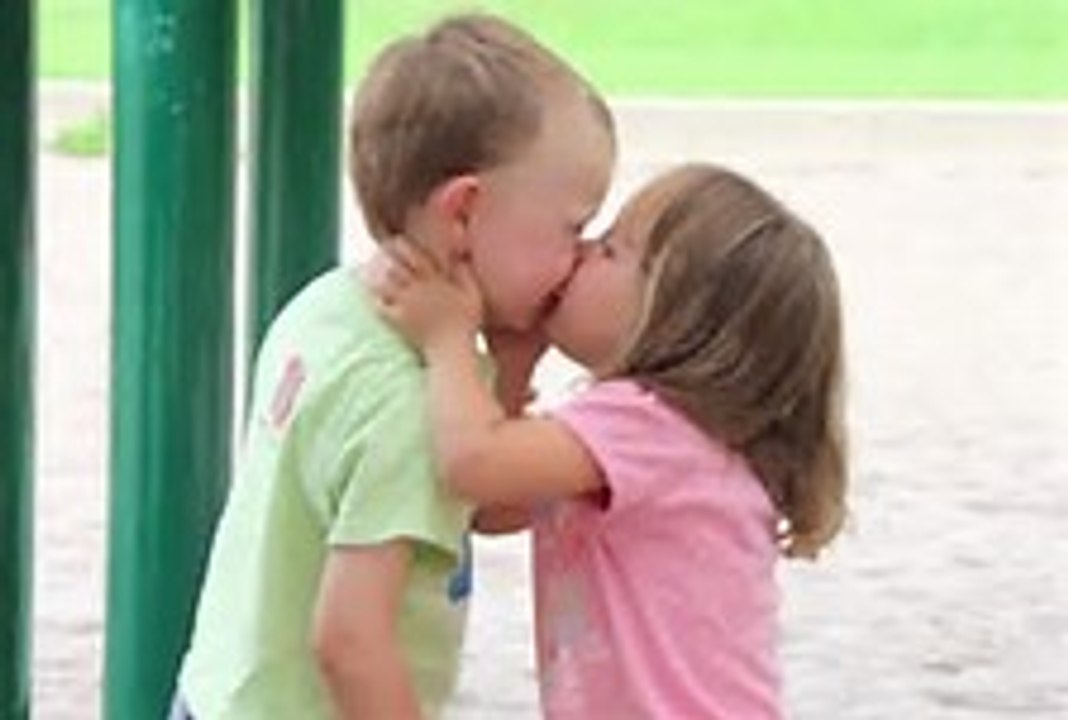 Kids First Kiss at the Playground very funny must watch