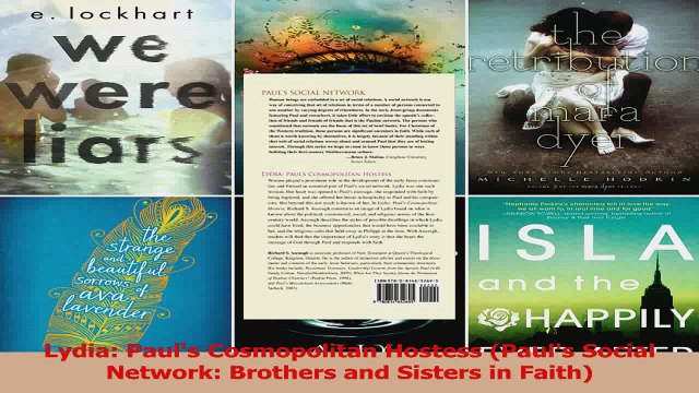 PDF Download Lydia Pauls Cosmopolitan Hostess Pauls Social Network Brothers and Sisters in Faith Read Online