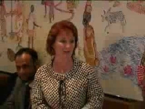 Hazel speaks in Tower Hamlets