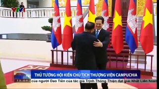 Thủ tướng Nguyễn Tấn Dũng hội kiến Chủ tịch thượng viện Campuchia