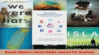 Barack Obamas Social Media Lessons For Business PDF