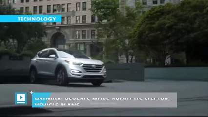 Hyundai reveals more about its electric vehicle plans