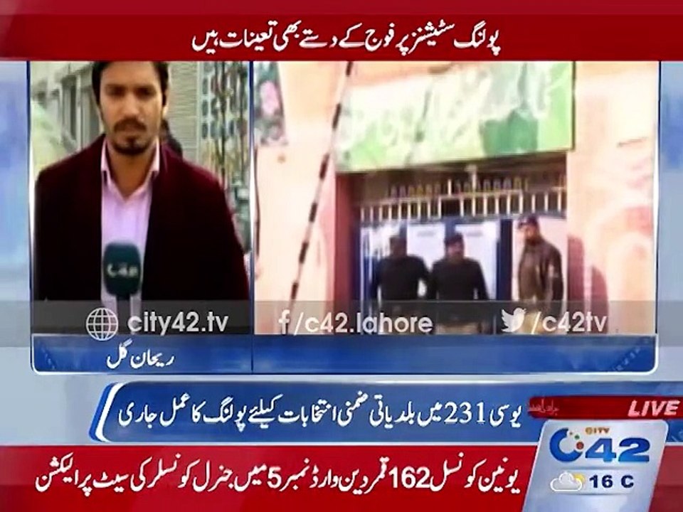 UC 231 voting for municipal elections continues