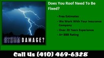 Guilford, MD Hail Damage Roof Repair Call (410) 469-6328