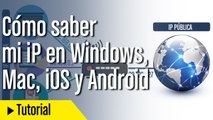Cómo saber mi dirección IP en Windows, Mac, iOS y Android
