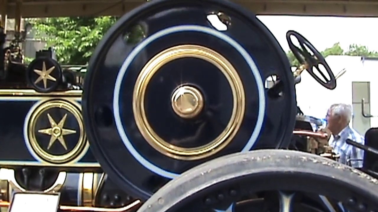 Prachtlokomobile Garrett 'Hendrina' Flensburger Dampfrundum 2013