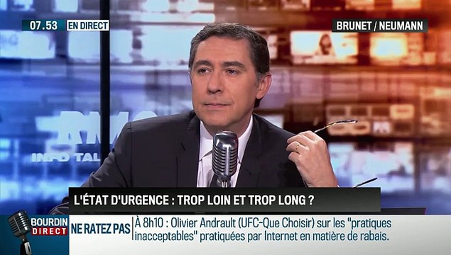 Brunet & Neumann: Lutte contre le terrorisme: L'état d'urgence va-t-il trop loin ? - 17/12