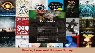 Read  Peace Love and Pepper Spray Ebook Free