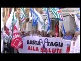 Tg Antenna Sud - Medici in sciopero contro i tagli delle prestazioni sanitarie