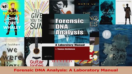 PDF Download  Forensic DNA Analysis A Laboratory Manual PDF Full Ebook