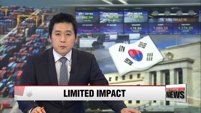 Korean gov't says Fed's rate hike will have limited impact on local economy