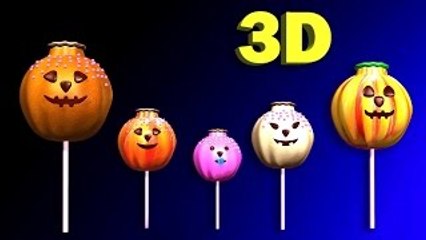 Halloween Cakepop Finger family Songs 3D | Finger Family Songs For Children