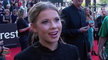 Bindi Irwin talks to SMH during the AACTA Awards about Derek Hough, DWTS and more - December 9, 2015