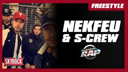 Nekfeu en freestyle avec le S-Crew dans Planète Rap ! (jeudi)