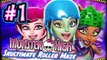 ☆ Monster High: Skultimate Roller Maze Walkthrough Part 1 (Wii, 3DS, DS) Full Gameplay ☆