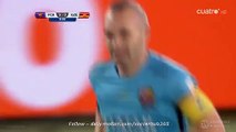 Andrés Iniesta Fantastic Skills and Shot - FC Barcelona vs Guangzhou Evergrande - FIFA Club WC - 17.12.2015