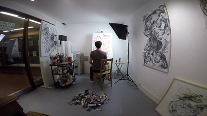 Création à l'Atelier Mathias Costa - Portrait d'Artiste