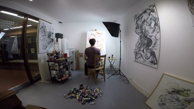 Création à l'Atelier Mathias Costa - Portrait d'Artiste