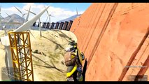 GTA 5 - Impossible Wall Ride! (GTA 5 Funny Moments and Races!)