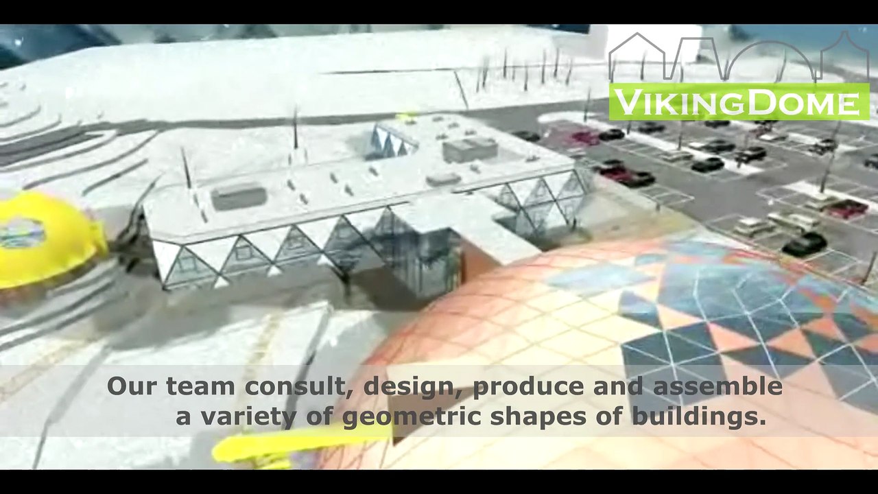 VikingDome Skiers hotel visualization