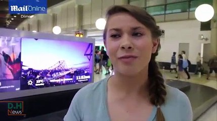 Bindi Irwin talks to Daily Mail while she returns from AACTA Awards - December 10, 2015