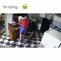 Falling Off Chair - Very Funny