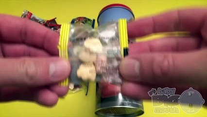 Video herunterladen: Opening Disney Cars Can Filled with Surprise Eggs and Huge JUMBO Surprise Egg!