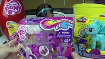 MY LITTLE PONY BIGGEST SURPRISE EGGS EVER! Kinder Surprise Egg CUTE Magic Play Doh Surpris