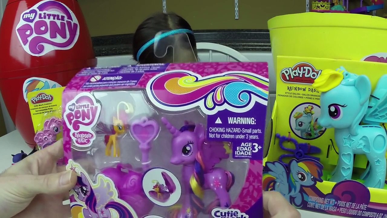 MY LITTLE PONY BIGGEST SURPRISE EGGS EVER! Kinder Surprise Egg CUTE Magic Play Doh Surpris