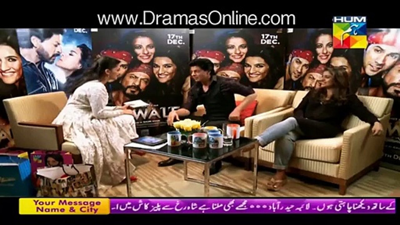 Watch What Happened When Shahrukh Khan Holds Sanam Jung's Hand In her Show