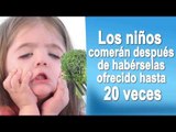 Trucos para que los niños se coman las verduras