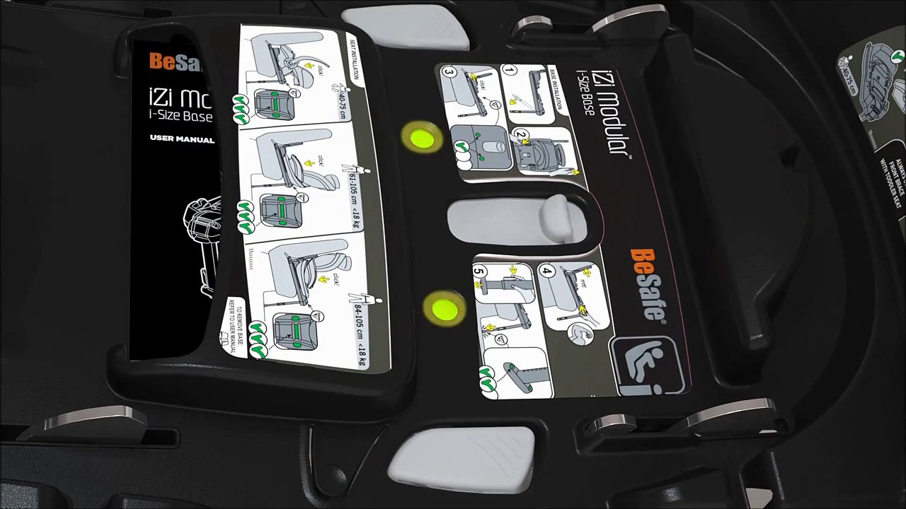 Siège auto iZi Modular i-size groupe 0+/1 de BeSafe