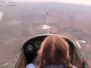 10 Year Old Girl Does Glider Spin Training. That felt good.