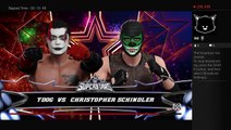 WWE 2K16 Universe Mode-GFW Amped-Episode 5 Nex Gen Tournament Part 2