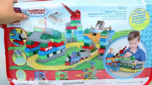 Đồ chơi xếp hình cho bé chơi trò chơi xếp cung điện đường ray tàu hỏa