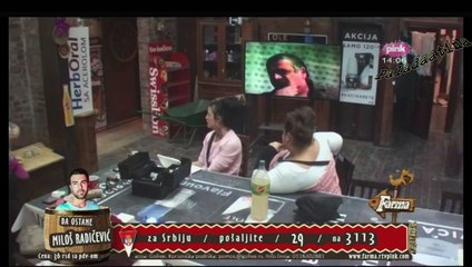 Farma 6/Zadruga pustila insert iz "Sekula i njegove zene", Kristijan u transu ljubi televizor