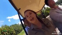 Bindi Irwin & Derek Hough in Australia Zoo - Social Media Videos