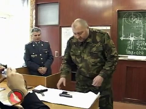 Стрельба-Оспищев.Разборка сборка ПМ без патронов