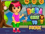 Dora The Explorer - Dora Game for Kids & Baby - Dora Goes To Picnic