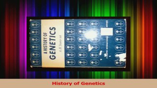 History of Genetics PDF