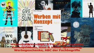 Lesen  Werben mit Konzept 3 Tle Tl3 Prospekte Korrespondenz Kino  Video Sponsoring Ebook Frei