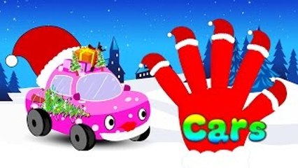 CARS Finger Family Nursery Rhymes for Kids | Christmas Cars Song For Kids