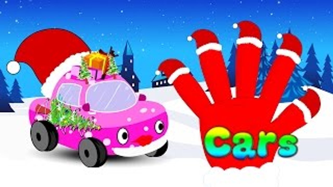 CARS Finger Family Nursery Rhymes for Kids | Christmas Cars Song For Kids