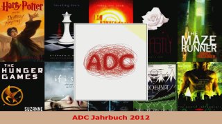 Lesen  ADC Jahrbuch 2012 PDF Online