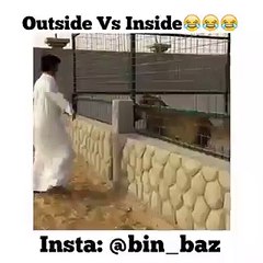 شاهد هذا البطل خارج القفص وداخله Wah Larka bahrir nach rha hai r under dar rha hai hahaha hd