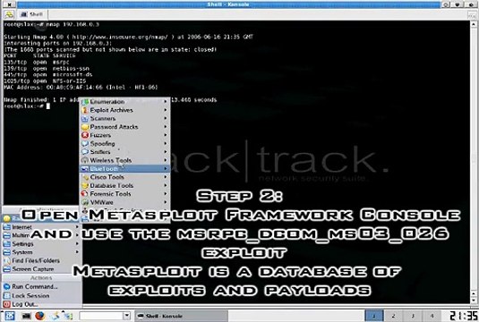 [Hacking demonstration]Get files from Window XP with Kali Linux though CMD