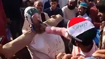 Mian Nawaz Sharif has beaten by public