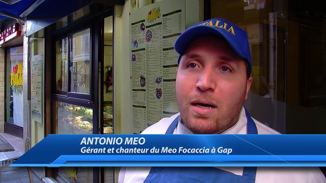 D!CI TV: le patron du Meo Focaccia à Gap ne peut plus chanter comme il veut