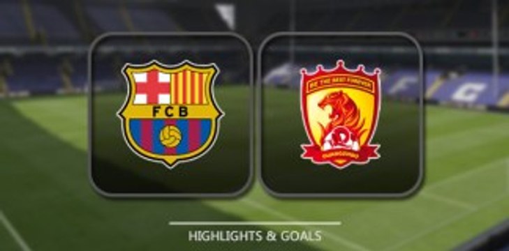 Barcelona vs Guangzhou Evergrande – Highlights & Full Match HL Extended