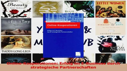 Tải video: Download  OnlineKooperationen Erfolg im EBusiness durch strategische Partnerschaften Ebook Online